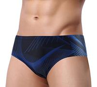 AIEOE Slip de bain professionnel pour homme, short de bain court ajusté, séchage rapide, respirant, short de bain pour l'entraînement, la natation, pour l'été, la plage, la piscine, EU XS-XXL=Asie L