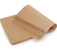 Aieraczy 100 Feuilles Papier Ciré, 14 * 10 pouces Papier Sulfurisé, Papier d'Emballage Alimentaire Cuisson, Papier Fromage,Antiadhésif Anti Graisse Papier Cuisson Feuilles pour Sandwich Burger Pizza