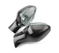 AIERDEYP Indicateurs De Virage Compatible Avec Honda Pour CB500F CB 500X CBR500R CB650F CBR650F GROM 125 NC 700 750 S/X CRF250L CRF300L Couvercle Lentille Clignotant Moto(Fit For Rear 1 Pair)