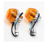 AIERDEYP Indicateurs De Virage Compatible Avec Honda Pour XL100 C70 CT70 CT90 CB350 CM400 CB450 CB750 XL125 CB125 2 Pièces Clignotants Arrière Moto Indicateurs