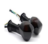 AIERDEYP Indicateurs De Virage Compatible Avec Suzuki Pour DRZ 400 SV650 1000 SFV 650 Gladius Lampe L'indicateur Moto Ampoule Du Signal Virage Arrière Avant Clignotement(Fumée)