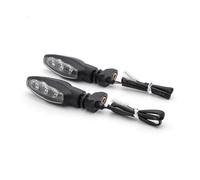 AIERDEYP Indicateurs De Virage Compatible Avec Triumph Pour Tiger 850 1050 Sport 900 GT Rally 800 1200 Trident 660 2021 Clignotants À 2 Fils(WHITE)