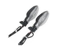 AIERDEYP Indicateurs De Virage Compatible Avec Triumph Street Triple 765 RS/R/S 1050 1200 Trident 660 Daytona 675 Rocket 2500 Clignotant Fumé Moto(Dégager)