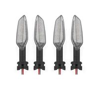 AIERDEYP Indicateurs De Virage Compatible Avec Yamaha MT07 MT 03 125 MT03 MT09 MT25 Tracer XSR 700 900 YZF R1 R3 R6 R25 FZ6 FZ8 XJ6 Feux Signalisation Moto(4pcs Clear)