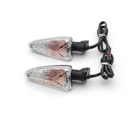 AIERDEYP Indicateurs De Virage Indicateur Clignotant Pour Aprilia Pour NA850 Pour RS4-125 Pour RSV-4R Pour SL750 Pour SMV750 Pour SXV550(2 wire bulb clear)