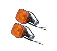 AIERDEYP Indicateurs De Virage Pour Hon┐da Pour CG125 Moto Clignotants Feux Arrière Lampe De Signalisation Témoin(Short shank 2PCS)