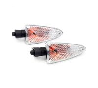 AIERDEYP Indicateurs De Virage Pour S1000RR F800 GS/GT/R/S/ST F600GS F700GS C600 Clignotants avant/arrière moto sport(Clear 21mm)
