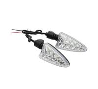 AIERDEYP Indicateurs De Virage Pour TRIUM&PH Pour Tiger 800 XC 2011-2015 Pour Speed Triple 1050 2009-2015 Clignotant arrière transparent moto 36 mm(Dégager)