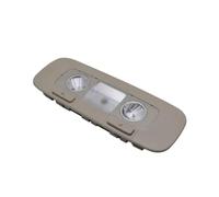 AIERDEYP Plafonnier De Plafonnier Compatible Avec VW Golf 2006-2011 GTI MK5 Passat Jetta 2005-2010 CC 2010-2013 Lampe Lecture Arrière Voiture Éclairage Intérieur 1KD947291A(Light beige)