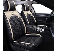 Aierxuan Housses de siège pour voitures en cuir imperméable et universel, pour Hyundai Elantra Sonata, Ford Forte, Honda, Civic, CRV, Toyota Corolla, 4Runner, Rav4 Highlander Hybrid (ensemble complet,