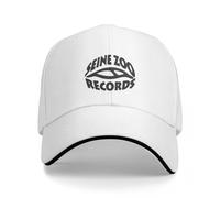 AIETPOIJ Casquette de Baseball Seine Zoo Records Logo nekfeu Casquette Baseball Neuve dans Le Chapeau Chapeau Femme Homme