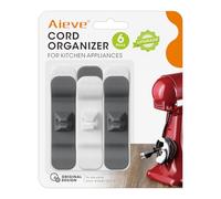 AIEVE Lot de 2 organiseurs de Cordon pour appareils de Cuisine, Enrouleur de Cordon pour appareils, mixeur, Grille-Pain, cafetière, autocuiseur et friteuse à air comprimé