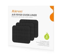 Aieve Lot de 3 revêtements de four antiadhésifs pour four à friteuse à air comprimé compatibles avec Tower Xpress Pro T17039, T17039RGB, T17038, T17076 11 L