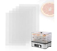 AIEVE - Lot de 5 films de déshydratation - Pour déshydrateur automatique - Compatibles avec WMF Kitchen minis - En silicone, antiadhésif - Pour séchoir à fruits, sans BPA