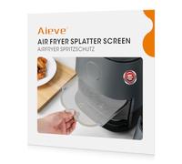 AIEVE Protección contra salpicaduras de acero inoxidable, malla fina, protección contra salpicaduras de grasa, compatible con freidora de aire caliente COSORI XXL de 4,7 L, freidora sin aceite