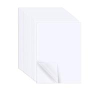 AIEX 18 Pièces 29x21 cm Format A4 Feuilles Adhésives Double-face, Feuilles de Ruban Blanc Ruban Adhésif Résistant Papier Adhésif pour la Fabrication de Cartes d'artisanat