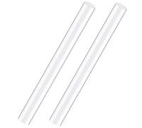 AIEX 2 pièces Rouleaux d'argile Acrylique Tube de Conception Matériau Solide Rouleau d'argile Rouleau d'argile Acrylique pour l'artisanat d'art Outil d'argile polymère (Matériau Solide)…