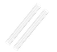 AIEX 2 Pièces Rouleaux d'argile Acrylique Tube Rouleau à Pâtisserie Acrylique pour l'Artisanat d'argile Outil, Matériau Creux