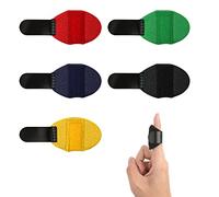 AIEX 5pcs Attelle de Doigt, Attelle de Doigt de Déclenchement Orthèse de Doigt pour Doigts Cassés et Tendus (5 Couleurs)
