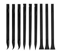 AIEX 9 Pièces Grattoir Plastique, Grattoir de Nettoyage Anti-Rayures Grattoirs Rigides Polyvalents Outil de Grattoir Pointu Étroit et Large pour Enlever Étiquettes Taches d'Huile Peinture