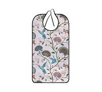 AIEX Bavoirs pour Adulte, Bavoirs Imperméables pour Manger Lavables et Réutilisables Protecteurs de Vêtements avec Sangle Réglable (Motif Floral)