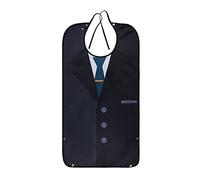 AIEX Bavoirs pour Adultes, Bavoirs Réutilisables de Type Western pour Manger Protections de Vêtements Imperméables avec Ramasse-miettes pour les Personnes Âgées