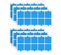 AIEX Lot de 60 Carrés de Ruban Adhésif Double Face, Ruban de Montage, Ruban Mousse Double Face Adhesif, Double Face Extra Fort pour Mur Panneaux de Mousse Acoustique (Carrés de 3,6 cm)