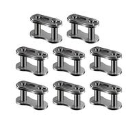 AIEX Lot de 8 Connecteurs Moto et Pocket Bike - Chaîne Master Link pour 50cc 70cc 90cc 110cc 125cc ATV Quad 4 Wheeler - Fabriqué en Chine 420