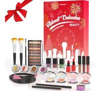 Aifanciey Calendrier de l'Avent 2024, Coffret Maquillage, 24 Produits Cosmétiques, Soin de la Peau et Beauté pour Nouvel An, Noël, Superbe pour Filles/Femmes/Mères