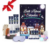 Aifanciey Calendrier de l'Avent, Calendrier de l Avent 24 Jours de Bain Calendrier de lavent Calendrier Avent Femme Compte à Rebours Jusqu'à Noël- Idée Cadeau Femme