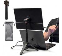 AiFeelife Support de moniteur de voyage portable, réglable en hauteur, support magnétique en métal pour écran portable de 15,6", support vertical pliable pour écrans et tablettes/smartphones de 4,7 à