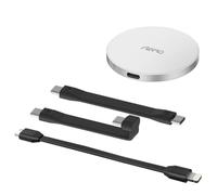 Aiffro Disque dur SSD portable magnétique vers USB P10 Plus, pour câble Lightning, compatible MagSafe, jusqu'à 2000 Mo/s, pour iPhone X/11/12/13/14 et iOS 13 ultérieur, solution portable Magsafe SSD