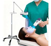 aigahealzhou Détecteur de veines Infrarouge Portable pour Structures Cutanées avec Support de Projection, Valise en Alliage d’Aluminium et Carte Mémoire, Luminosité et Modes de Couleur Réglables