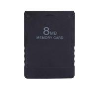 Aigend Carte mémoire Carte mémoire 8M-256M Haute Vitesse pour Sony Playstation 2 PS2 Slim Console Jeux Accessoires (256M)(8M)