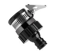 Aigend Goutteur Irrigation Réglable, Tuyau d'arrosage Raccord Rapide Extensible Tuyau d'Arrosage Male A Femelle Adaptateur Connecteur pour Robinet et Jet
