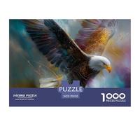 Aigle 1000 Pièce Puzzle Jeu De Famille Créatif Jigsaw Puzzle Belle Décoration Puzzle pour Adultes Et Enfants 70x50cm/1000pcs