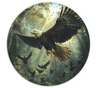 Aigle 1000 Pieces Jigsaw Puzzles for Adults Family Challenge Toys Stress Relieving Entertainment Cultivate The Spirit of Teamwork for Adults Gifts 1000pcs (67.5x67.5cm)