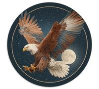 Aigle 1000pcs (67.5x67.5cm) Puzzle pour Adultes - Stars and Pleine Lune,Jouet De DIY