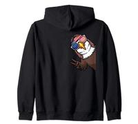 Aigle 4 juillet Patriotique USA Independence Day Hommes Femmes Sweat à Capuche