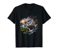 Aigle à crête au Lever du Soleil glacé T-Shirt
