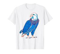 Aigle à tête Blanche - Aigle Mignon - Américain T-Shirt Graphique avec Valeur, Homme, Blanc, XL