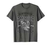Aigle américain - Drapeau américain Patriot USA pour homme T-Shirt