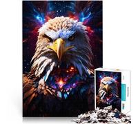 Aigle américain Puzzles pour Adultes 1000 pièces Défi Difficile pour soulager Le Stress Renforcer l'amour Entre Les Couples 38x26cm