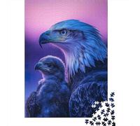 Aigle avec Poulet Puzzle 1000 Pièces Adultes intéressant Puzzles 1000 Pièce Durable Jeux De Puzzle Décor À La Maison 38x26cm/1000pcs