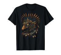 Aigle aztèque aztèque amérindienne du Mexique - Art mexicain T-Shirt
