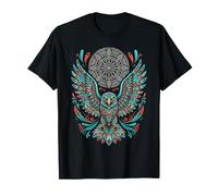 Aigle aztèque Mythologie Mexicaine Inca Maya Indigène T-Shirt