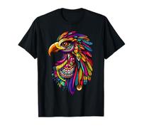 Aigle aztèque Mythologie mexicaine Serpent Maya à plumes T-Shirt