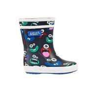 Aigle Baby Flac Play2 bottes en caoutchouc enfant Marine/etoile 22