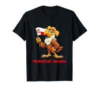 Aigle Blanc aux Couleurs fraîches de Francfort-sur-Le-Main T-Shirt