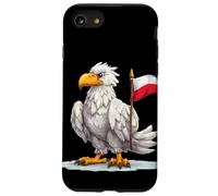 Aigle Blanc Patriotique aux Couleurs polonaises Coque pour iPhone SE (2020) / 7/8